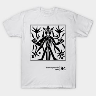 Bark Psychosis - Hex - Minimalist Graphic Artwork Design T-Shirt